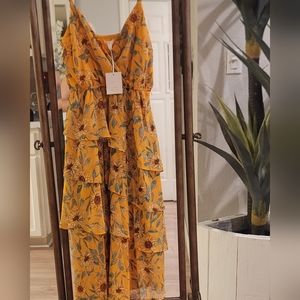 Sunflower Maxi Dress